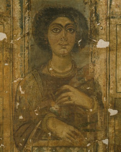 Weibliches Porträt, 3. Jahrhundert n. Chr. von Roman Period Egyptian